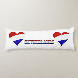 Dutch flag body cushion