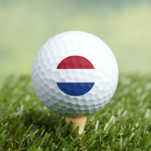 Dutch Flag, Flag of Netherlands Golf Balls