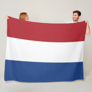 Dutch Flag Fleece Blanket