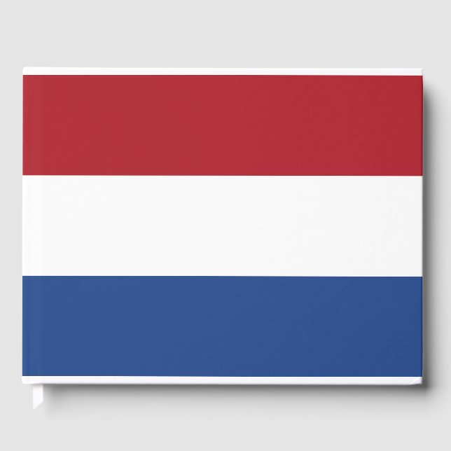 Dutch Flag Guest Book (Front)