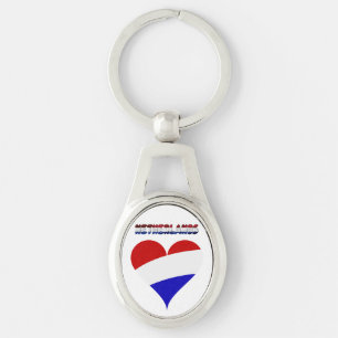 Dutch flag key ring