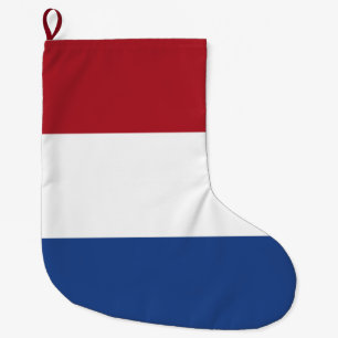 Dutch Flag Large Christmas Stocking