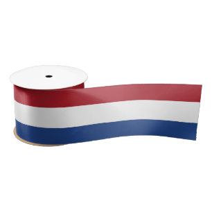 Dutch Flag Satin Ribbon