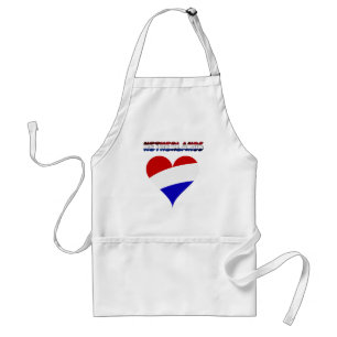 Dutch flag standard apron