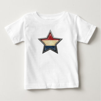 Dutch Flag Star Baby T-Shirt