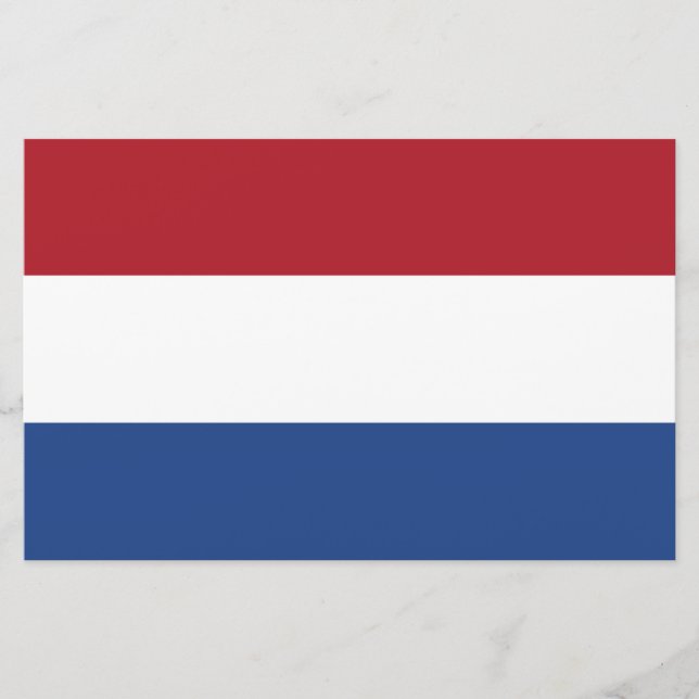 Dutch Flag Stationery (Front)