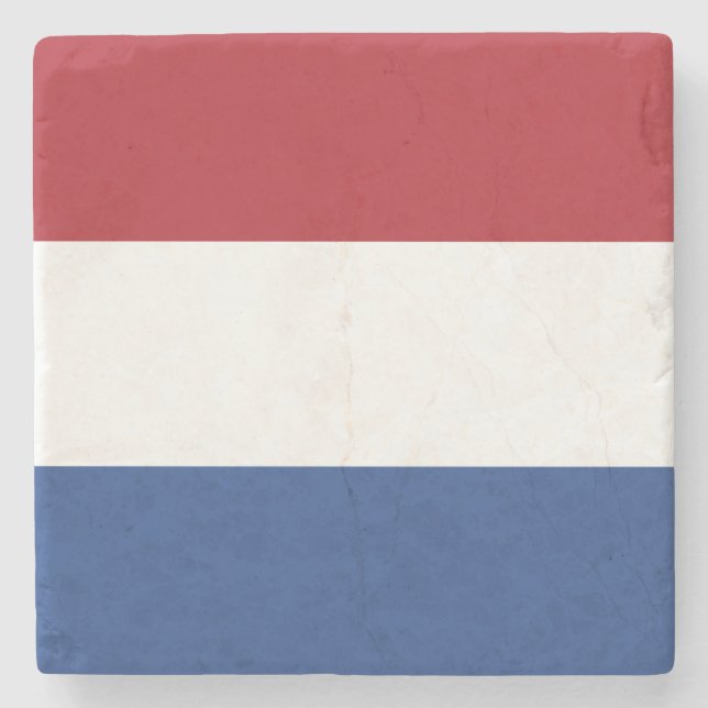 Dutch Flag Stone Coaster (Front)