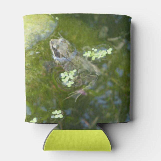 Dutch Frog with Duckweed Can Cooler (Back)