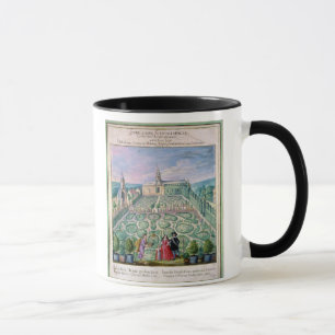 Dutch Garden, 1650 (w/c on paper) Mug