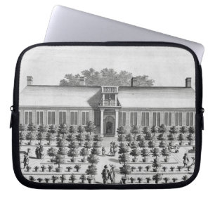 Dutch garden, from 'De Nederlandze Hesperides' by Laptop Sleeve