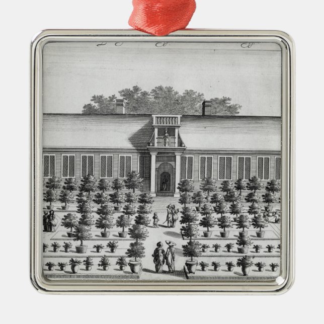 Dutch garden, from 'De Nederlandze Hesperides' by Metal Ornament (Front)