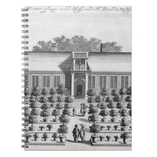 Dutch garden, from 'De Nederlandze Hesperides' by Notebook