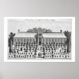 Dutch garden, from 'De Nederlandze Hesperides' by Poster