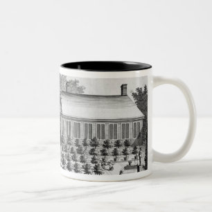 Dutch garden, from 'De Nederlandze Hesperides' by Two-Tone Coffee Mug