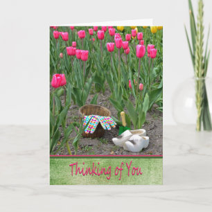 Dutch Garden Thinking of You Card