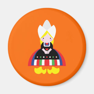 Dutch girl magnet