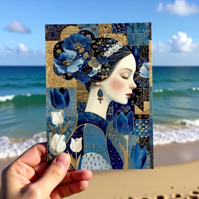 Dutch Golden Age Lady Portrait Painting Postcard (Creator Uploaded)