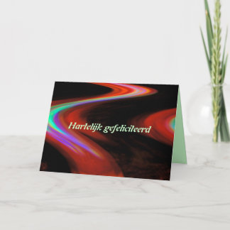 Dutch Happy Birthday Card