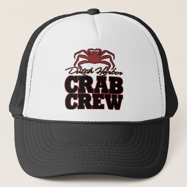 DUTCH HARBOR CRABCREW TRUCKER HAT (Front)