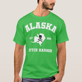 Dutch Harbour Alaska Athletic Deadliest Catch Clas T-Shirt
