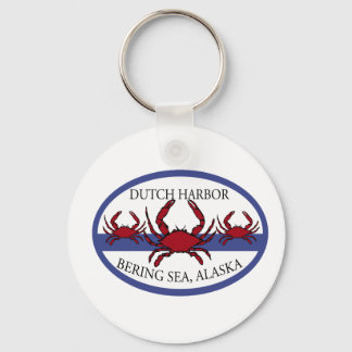 Dutch Harbour Bering Sea Crab Fishing Key Ring