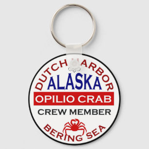 Dutch Harbour Opilio Crab Crew Member Key Ring