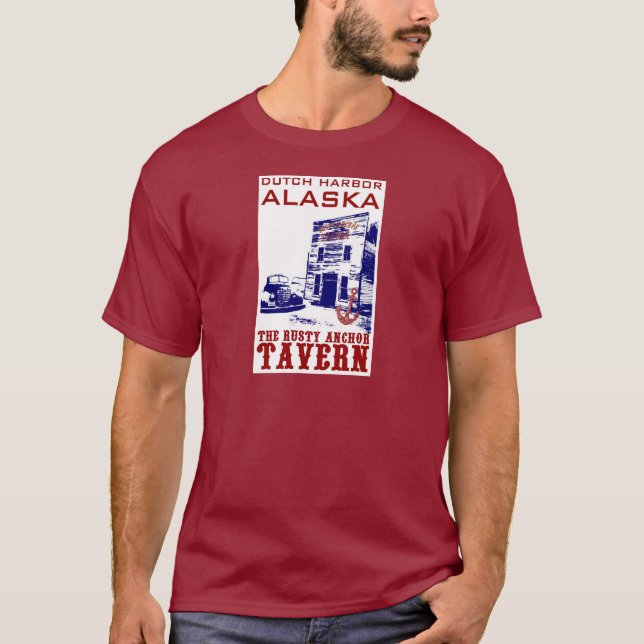 Dutch Harbour Rusty Anchor Tavern T-Shirt (Front)