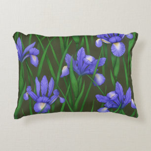 Dutch Iris Decorative Cushion