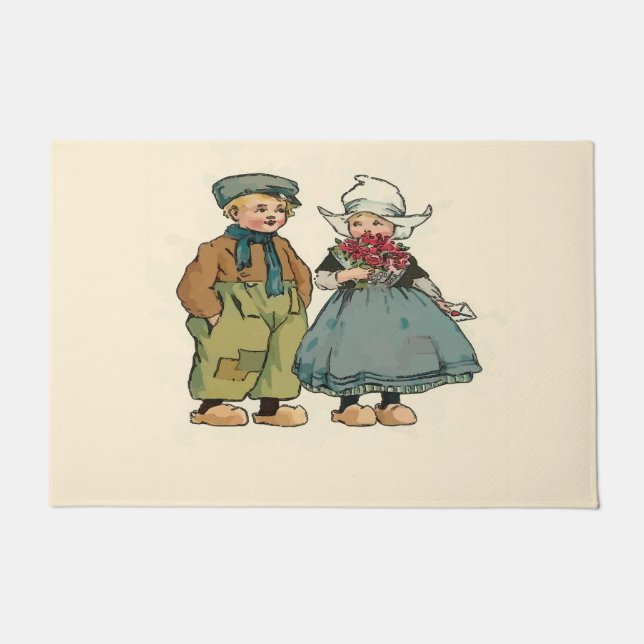 Dutch Kids Door Mat (Front)