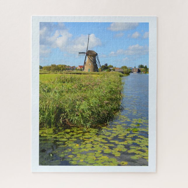 Dutch landscape jigsaw puzzle (Vertical)