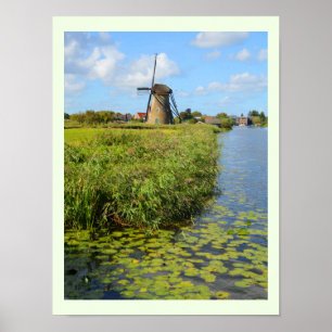 Dutch landscape poster
