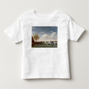 Dutch landscape with Skaters Toddler T-Shirt