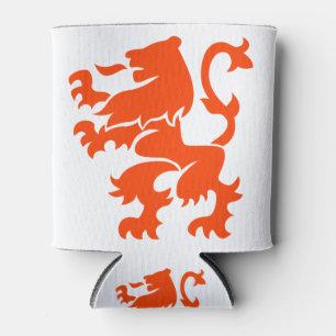Dutch Lion Coat of Arms Can Cooler