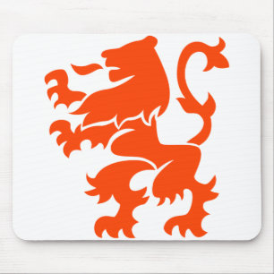 Dutch Lion Coat of Arms Mouse Pad