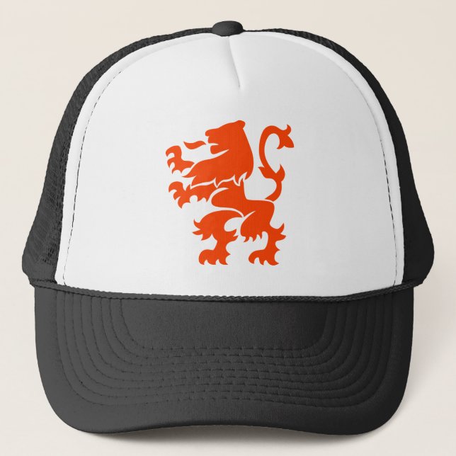 Dutch Lion Coat of Arms Trucker Hat (Front)