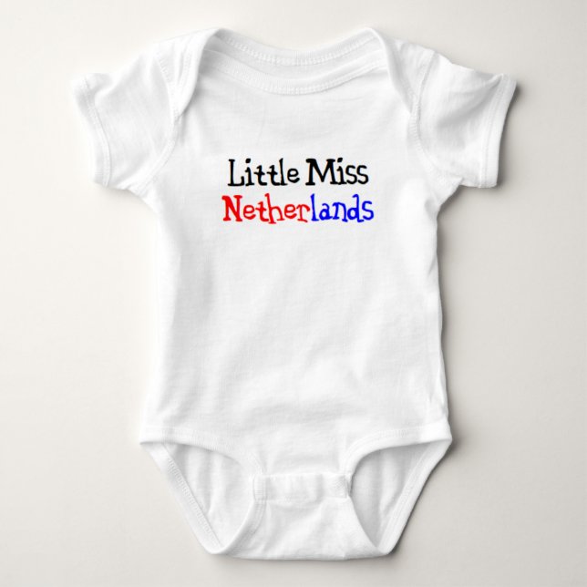 dutch little miss baby bodysuit (Front)