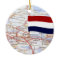 Dutch map and the dutch flag