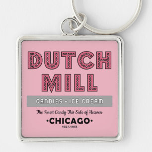 Dutch Mill Candy Company, Chicago, IL Key Ring