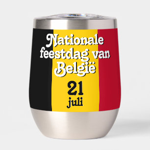 Dutch Nationale feestdag van België Belgian Flag