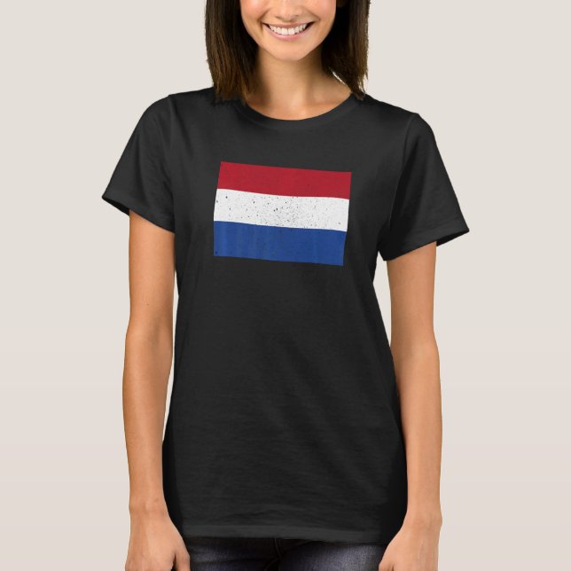 Dutch Netherlands Flag Pride Dutch Flag  1 T-Shirt (Front)