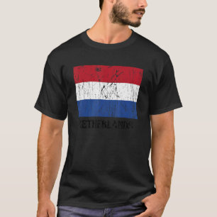 Dutch Netherlands Flag Pride Dutch Flag T-Shirt