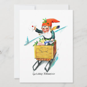 Dutch New Year Gelukkig Nieuwjaar Holiday Card