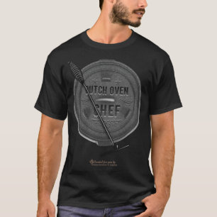 Dutch Oven Chef Cast Iron Lid and Lid baking chef  T-Shirt