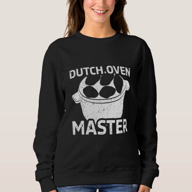Dutch Oven Master Firepot Cooking Grilling Sweatshirt (Front)