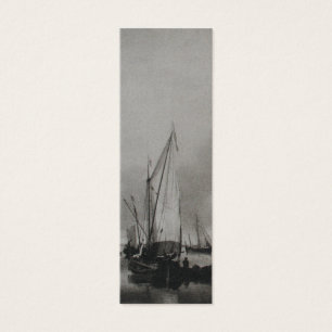 Dutch Painting Boats on Sea Holland Bookmark