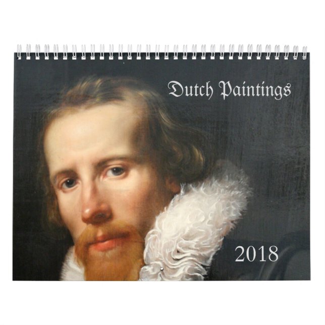 Dutch Paintings Calendar 2018 (Cover)