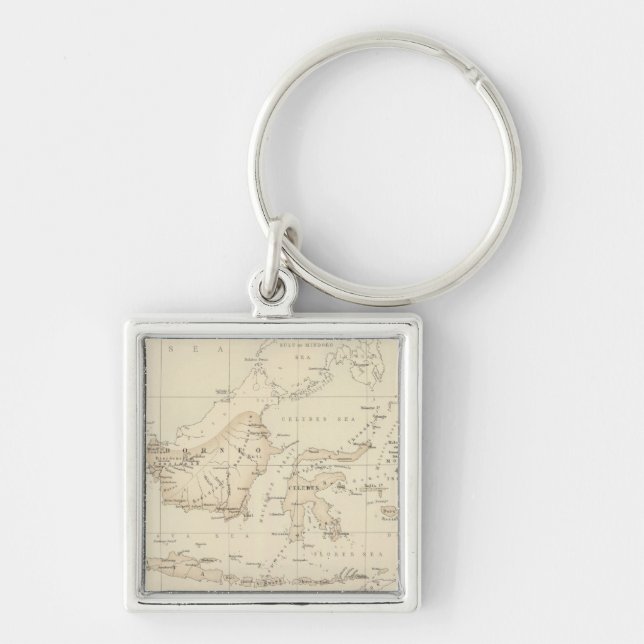 Dutch Possessions in the Indian Archipelago Key Ring (Front)