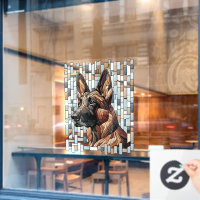 Dutch Shepherd Dog- Mosaic Art