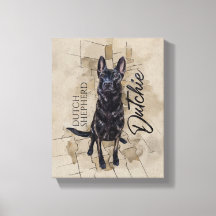 Dutch Shepherd - Dutchie Illustration