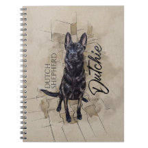Dutch Shepherd - Dutchie Illustration